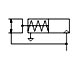 Paraller gripper - single acting NC pneumatic symbol