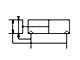 Paraller gripper - double acting pneumatic symbol